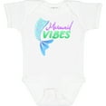 thumbnail image 3 of Inktastic Mermaid Vibes- mermaid tail Girls Baby Bodysuit, 3 of 5