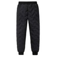 thumbnail image 2 of Running Jogger Pants With Pockets Men Women Waterproof Gray Black Keep Warm Polyester Fibres Thicken Mens Joggers Sweatpants, 2 of 15