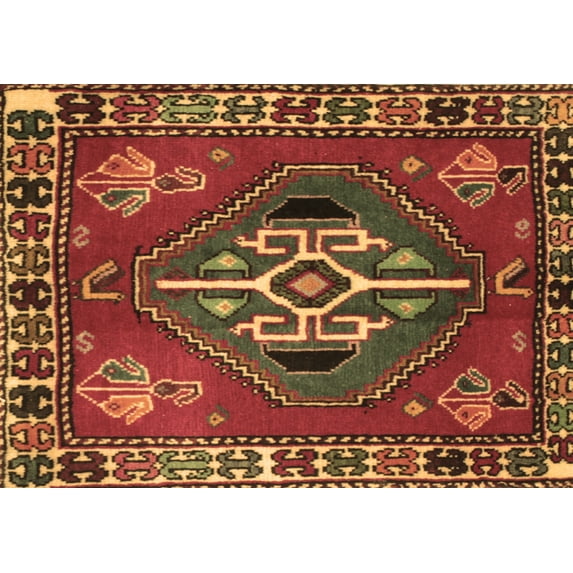 Ahgly Company Indoor Rectangle Persian Brown Traditional Area Rugs, 6' x 9'