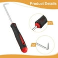thumbnail image 5 of 1pc Car Pick & Hook Tool O Ring Oil Seal Gasket Puller Remover Craft Hand Tools, 5 of 6