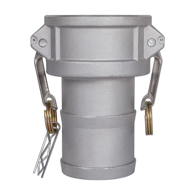 Camlock Fittings Quafwia Aluminium, 2 unidades, 3 pulgadas, parte C