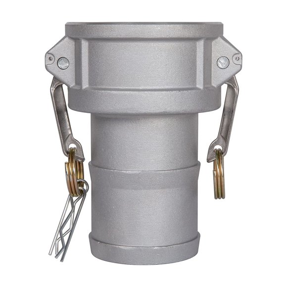 Camlock Fittings Quafwia Aluminium, 2 unidades, 3 pulgadas, parte C