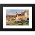 thumbnail image 2 of Pierre-Auguste Renoir 18x14 Black Modern Framed Museum Art Print Titled - Landscape (Landscape) (1911), 2 of 5