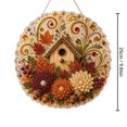 thumbnail image 5 of Kbndieu Fall Hanging Decorations for Home Diamond Art Painting Kits for Adults Beginner, Thanksgiving Autumn Harvest Special Shaped Pearl Painting Kits Gifts for Home Door Wall Decor, 5 of 5