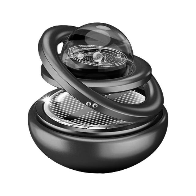 Solar Rotating Car Perfume #air# Freshener Aromatherapy Ornament Car Accessoriesღ C9L4