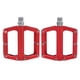 thumbnail image 3 of Pedales de bicicleta de montaña antideslizantes de aleación de aluminio rojo, plataforma liviana y duradera para un mejor agarre, 3 of 8