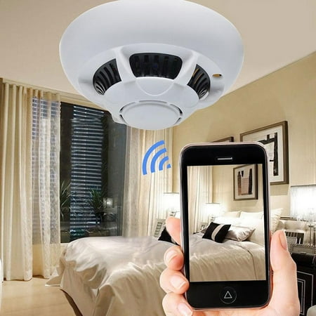 - Smoke Camera HD 1080P Wireless Wifi Detector Motion DVR Security US
