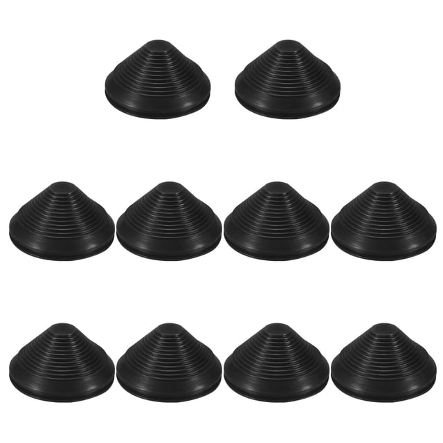 Uxcell Paquete de 10 Grommets de Caucho para Cableado Grommet en Forma de Torre de 120 mm