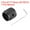 Black, variant on Uxcell 2PCS Guitar Knobs Metal, Volume Tone Control Dome Knobs 1/4" Potentiometer Knobs with Set Screw, Silver
