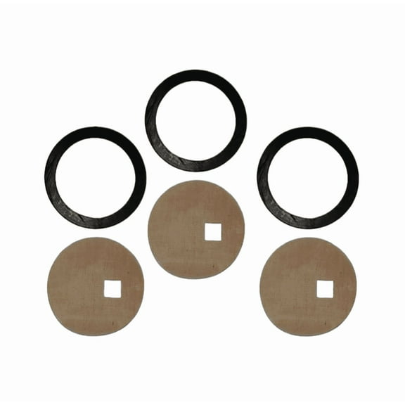​​3 Pack Fuel Sediment Bowl Gasket Kit with Rubber Screen - Compatible with Ford Tractors 2N, 8N, 9N, NAA9160A & 2N9161 Models​​