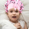 thumbnail image 3 of Gorro de ducha para niños, 3 piezas, gorro de pelo, gorro de ducha para niños, gorro de seda para niños dormidos, 3 of 4