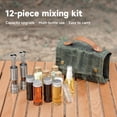 thumbnail image 6 of 12 Pieces Condiment Bottle Condiment Container Set Outdoor Seasoning Bottles Sets Camping Picnics Fishing Barbecue, 6 of 19