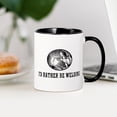 thumbnail image 4 of CafePress - I'd Rather Be Welding Mug - 11 oz Ceramic Mug - Novelty Coffee Tea Cup, 4 of 6