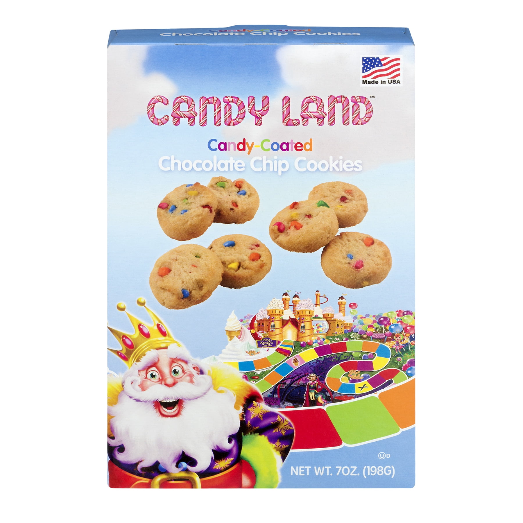Candy Land Candy Coated Chocolate Chip Cookies, 7 oz