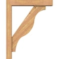 thumbnail image 3 of Ekena Millwork 5 1/2"W x 30"D x 38"H Funston Block Smooth Bracket w/ Offset Brace, Western Red Cedar, 3 of 25