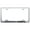 Brushed Chrome, variant on Ford Torino Cobra Laser Etched Wide Body License Plate Frame (Brushed Chrome)