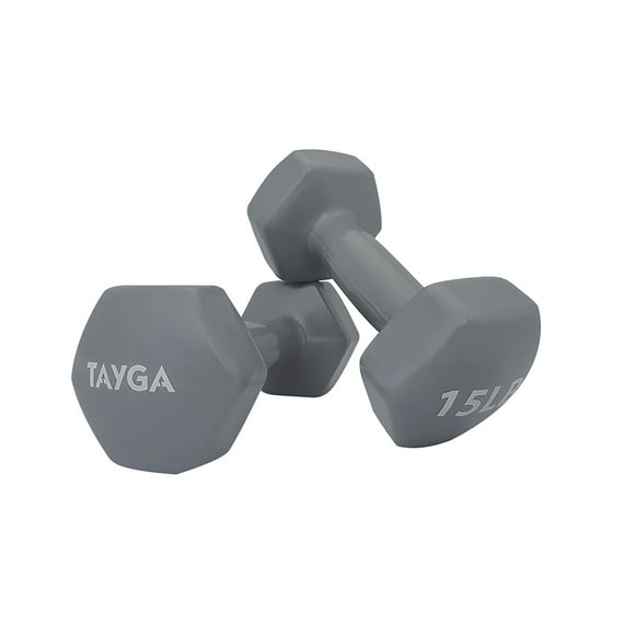 Par de Mancuernas Vinyl Tayga 15 Lb