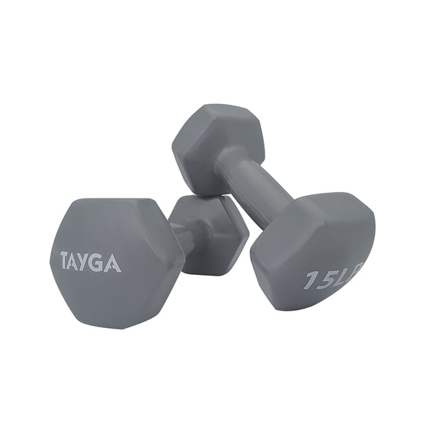 Par de Mancuernas Vinyl Tayga 15 Lb