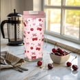 thumbnail image 5 of 18 oz(530ml) Cherry Stainless Vacuum Steel Insulated Coffee Travel Mug Cup Water Bottle Tumbler with Straw,Cherry Decor, 5 of 8