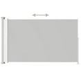 thumbnail image 3 of Charmma Patio Retractable Side Awning 78.7"x118.1" Cream, 3 of 7
