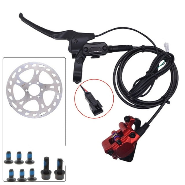 Hydraulic Disc Brake RMotor Front Rear Disk Dual Callipers Lever for E-Bike rear brake set
