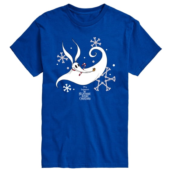 The Nightmare Before Christmas - Zero Snowflakes - Men's Short Sleeve Graphic T-Shirt