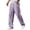 Light Purple #059, variant on Pants,Breathable Straight-Leg Trousers for Men,Men's Linen Pants Fall Summer Beach Casual Pants, 2XL