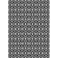 thumbnail image 1 of Ahgly Company Machine Washable Indoor Rectangle Transitional Dark Goldray Area Rugs, 8' x 12', 1 of 7