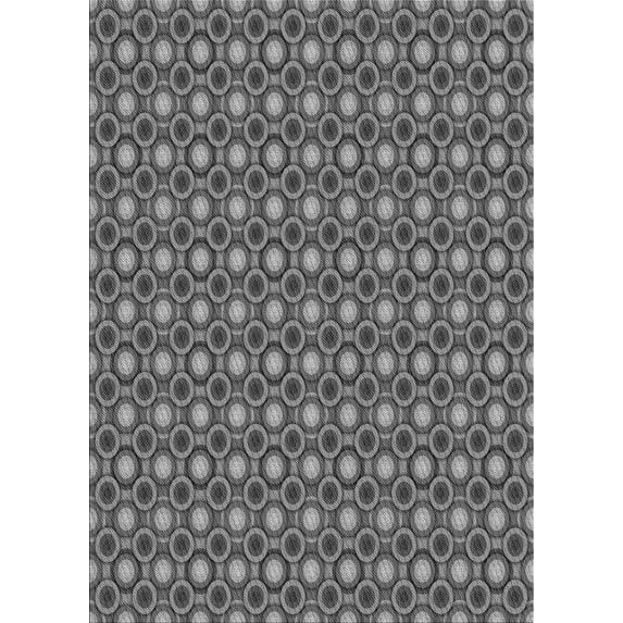 Ahgly Company Machine Washable Indoor Rectangle Transitional Dark Goldray Area Rugs, 8' x 12'