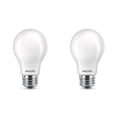 thumbnail image 2 of Philips LED 40-Watt A19 General Purpose Household Light Bulb, Frosted Soft White, Dimmable, E26 Medium Base (2-Pack), 2 of 5
