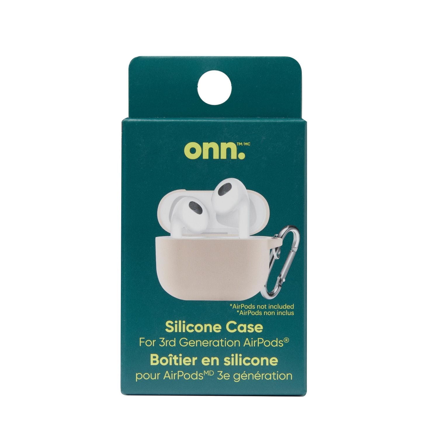 onn.  Silicone Case for 3rd Generation AirPods