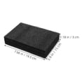 thumbnail image 2 of Raindrops 3Pcs Black Foam Needle Felting Mat Cushion Holder for DIY Wool Felting Projects, 2 of 7
