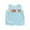 Blue, variant on Suealasg Toddler Girls Boys Ovrealls Rompers Baby Easter Clothes Rabbit Carrot Embroidered Sleeveless Bodysuits Jumpsuits