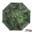 thumbnail image 1 of Umbrella Hat, Umbrella  Fashionable And Practical Exquisite Workmanship With Drawstring For Fishing Out-going, Camping, Hiking Camouflage, 1 of 8
