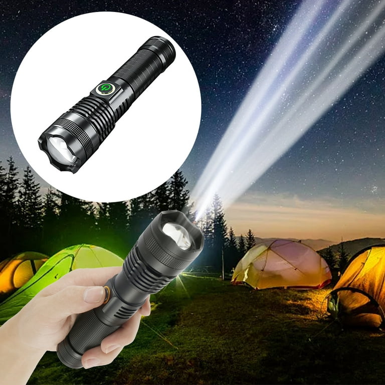 Rechargeable LED Camping Lantern, 1000lm Waterproof Tent Light with 2  Detachable Mini Handy Flashlight Torch, Perfect for Camping Hiking Outdoor  Emergency, USB Cable Included