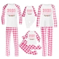 thumbnail image 4 of LEKODE 2025 Family Christmas Pajamas Sets Xmas Matching Pajama Sets Holiday Jammies Fall Pajamas Women Matching Christmas Pajamas for Family Mens Christmas Pajamas Pink (Dad)l, 4 of 5