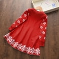 thumbnail image 4 of LNMQLPDBS Toddler Girls Christmas Dresses Toddler Red Christmas Dress Newborn Christmas Girl Dress Teen White Girls Dress 12 Month Girl Clothes, Red 6-7 Years, 4 of 8