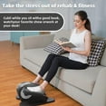 thumbnail image 3 of Under Desk Elliptical Machine - Electric, Quiet & Fully Assembled for Seniors. Portable Seated Leg Exerciser with Remote Control. ESL Pedal Trainer, 3 of 9