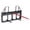 Grey, variant on Titan Attachments UA USA Made Orange Step-Through Hay Frame Attachment, 32" Hay Spear and Stabilizers, Rated 4,000 LB, Quick Tach Mounting