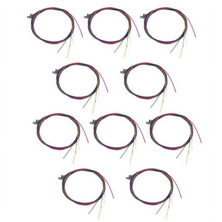 60Pcs/Set Acoustic Guitar String Replacement Steel String for Musical Instruments Electric Accessory