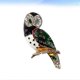 thumbnail image 4 of Fashion Cartoon Brooch Simple Alloy Owl Shaped Enamel Pin Dripping Oil Badge Women Girls Shirt Backpack Boutonnieres, 4 of 4