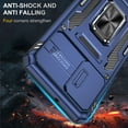 thumbnail image 3 of Mantto For Samsung Galaxy A42 5G Case with Shockproof Hybrid Rugged Magnetic Car Holder 180° Rotating Dual Layer Full-Body Phone Cover.For Samsung Galaxy A42 5G,Navyblue, 3 of 7