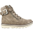 thumbnail image 2 of Women's Cliffs by White Mountain Kelsie Side Zip Boot Stone Textile 5.5 M, 2 of 6
