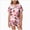 A13-Pink, variant on Girl Boy Halloween Pajamas Pumpkin Shorts Sleeve Button Down Shirt Pants Fall Pjs Nightgown