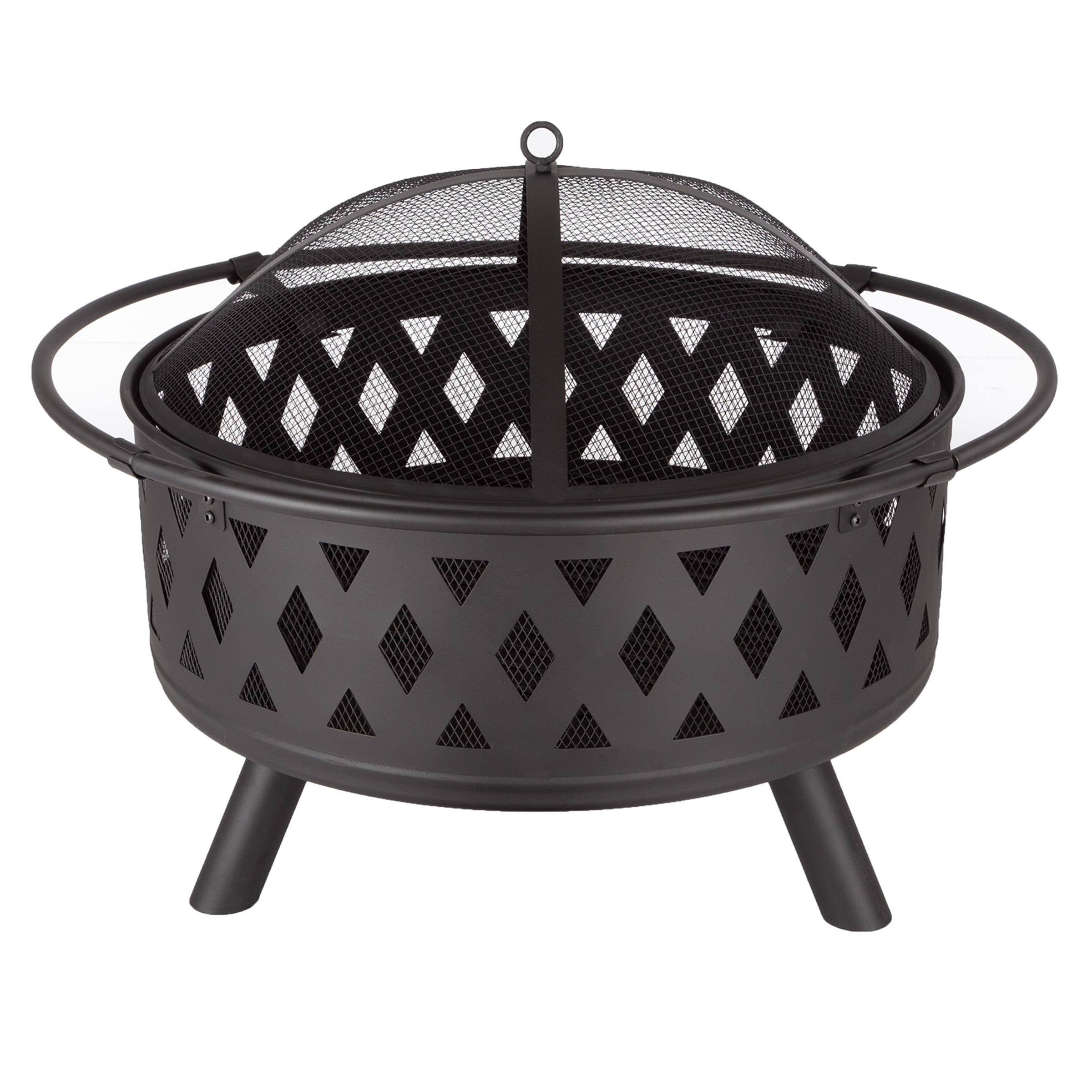 Patio Wood Burning By Pure Garden, Hampton Bay Crossfire Fire Pit