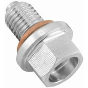 BikeMaster Steel Magnetic Oil Drain Plug 14mm x 1.25 FHM050-S14-12.5