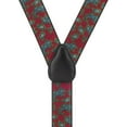 thumbnail image 3 of SuspenderStore Paisley Suspenders - 1.38-Inch Wide Elastic - Clip - 4 Colors & 2 Sizes, 3 of 4