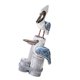 thumbnail image 5 of Estatua de playa Figura de animal Figura de ave marina Figura de ave marina Decoración de mesa Pájaro Azul retro, 5 of 9