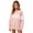 00&Light Pink20, variant on Tiijoy Girls Oversized Sweatshirt Fall Winter Casual Crewneck Pullover, Black, Sizes 2-13