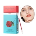thumbnail image 4 of 20 barras de de hisopo de a prueba de agua, fácil de llevar, no es fácil de manchar la vaso, embalaje de caja, conveniente y portátil rojo Colco lápiz labial con hisopo de algodón, 4 of 8